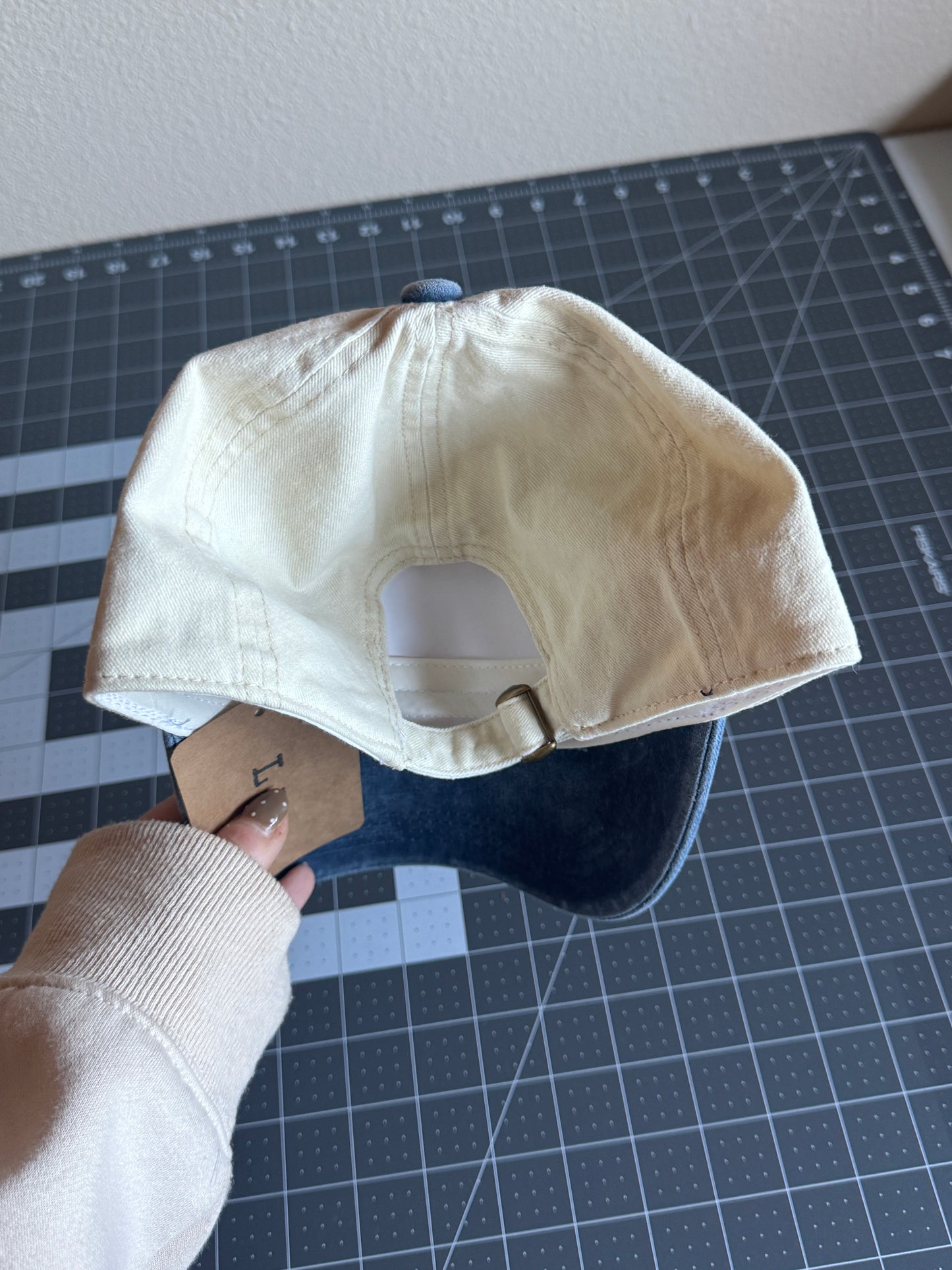 "Mom" Scrappy Quilt Hat