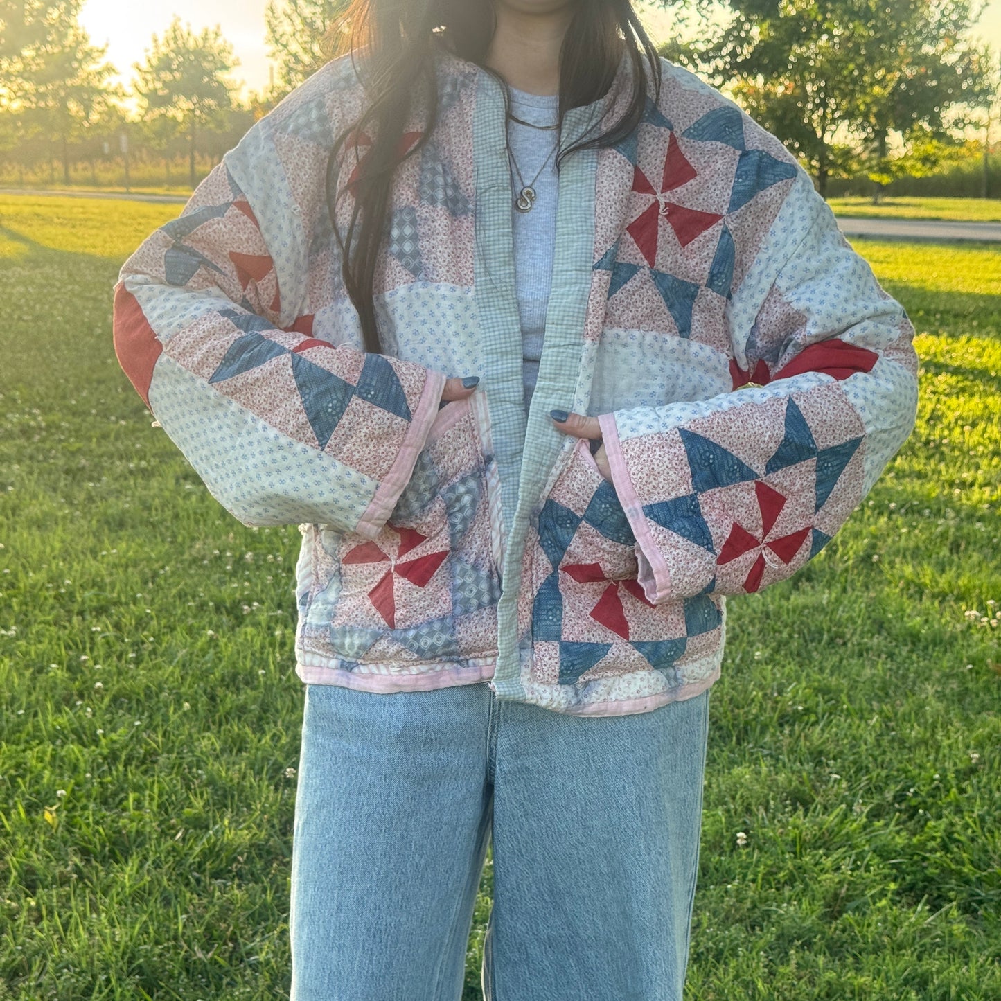 Sawtooth Star Quilt Jacket