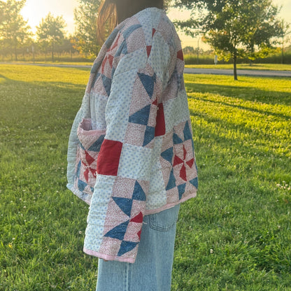 Sawtooth Star Quilt Jacket