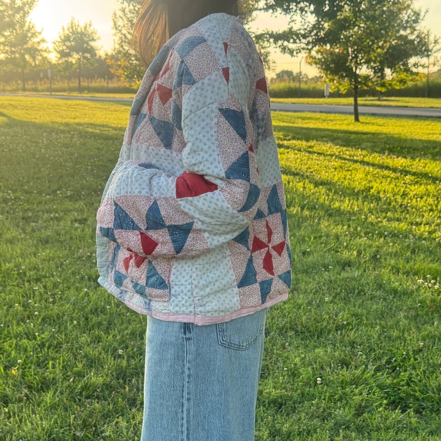 Sawtooth Star Quilt Jacket