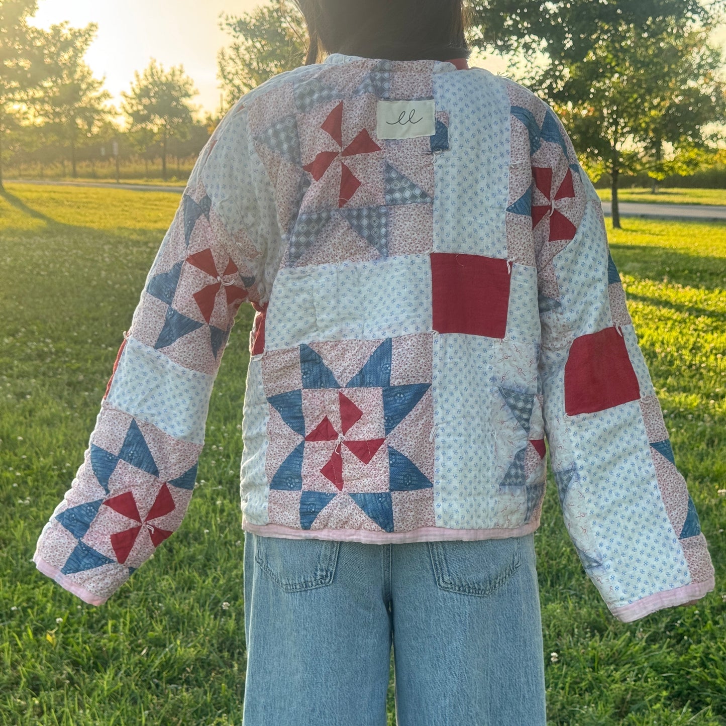 Sawtooth Star Quilt Jacket
