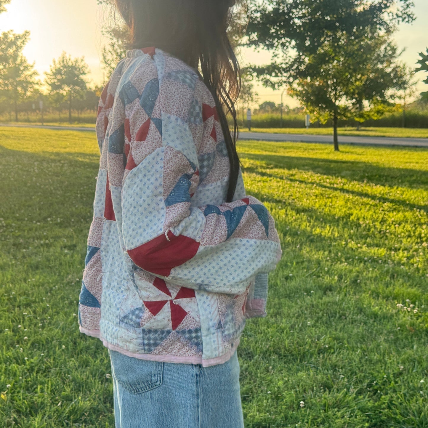 Sawtooth Star Quilt Jacket
