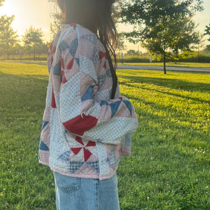 Sawtooth Star Quilt Jacket
