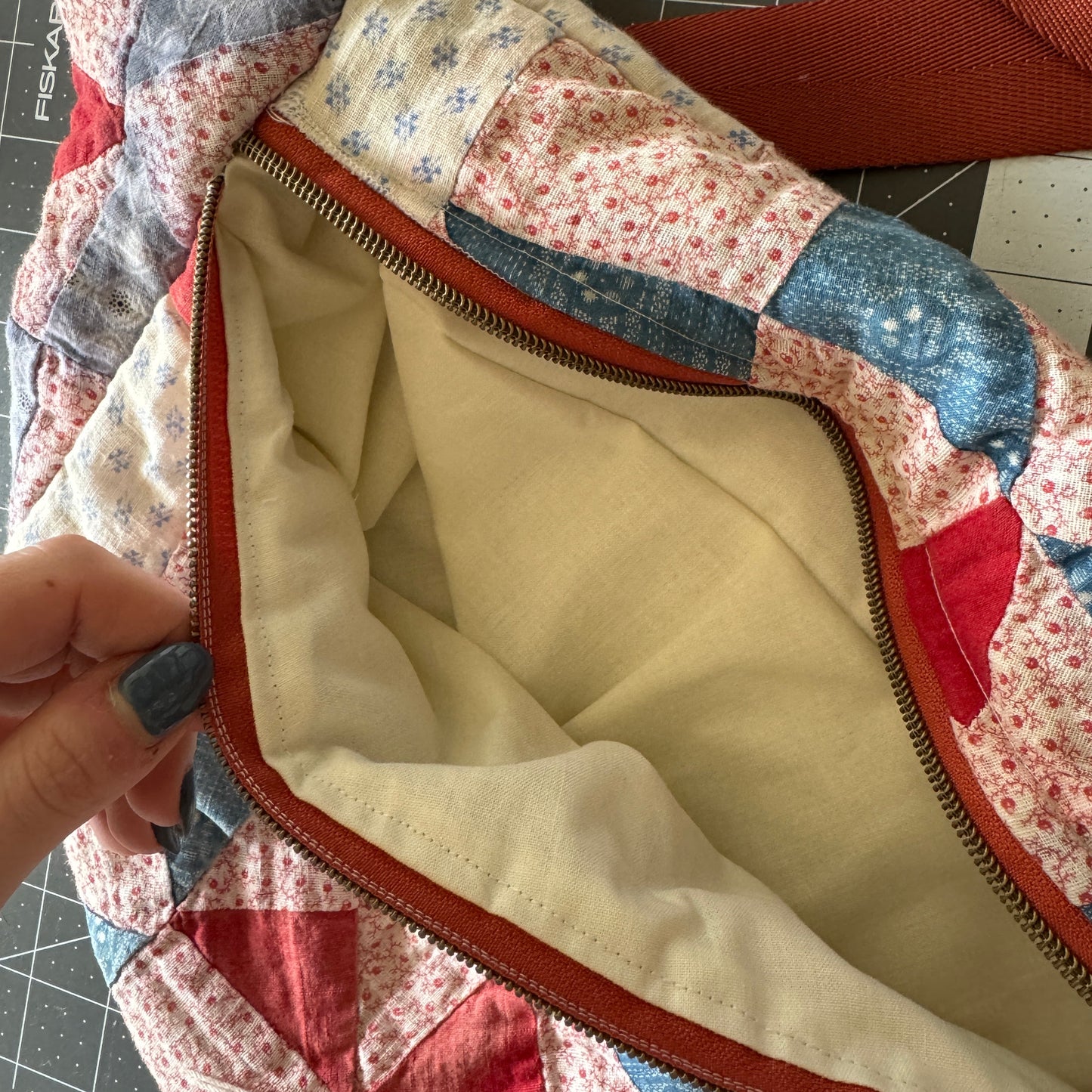 Sawtooth Star Quilt Fanny Pack