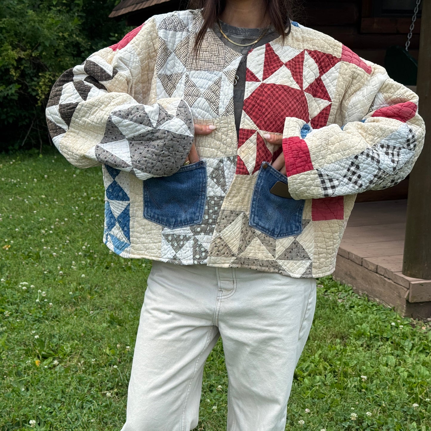 Vintage Quilt x Wrangler Jacket