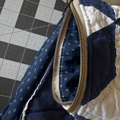 Starry Night Quilt Tote/Pouch Set