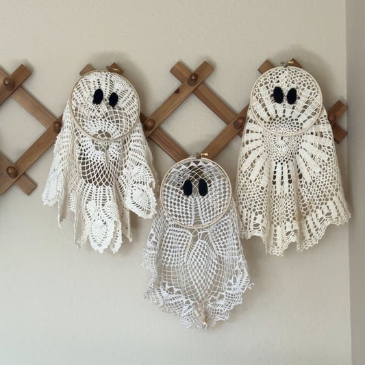 Vintage Doily Ghost