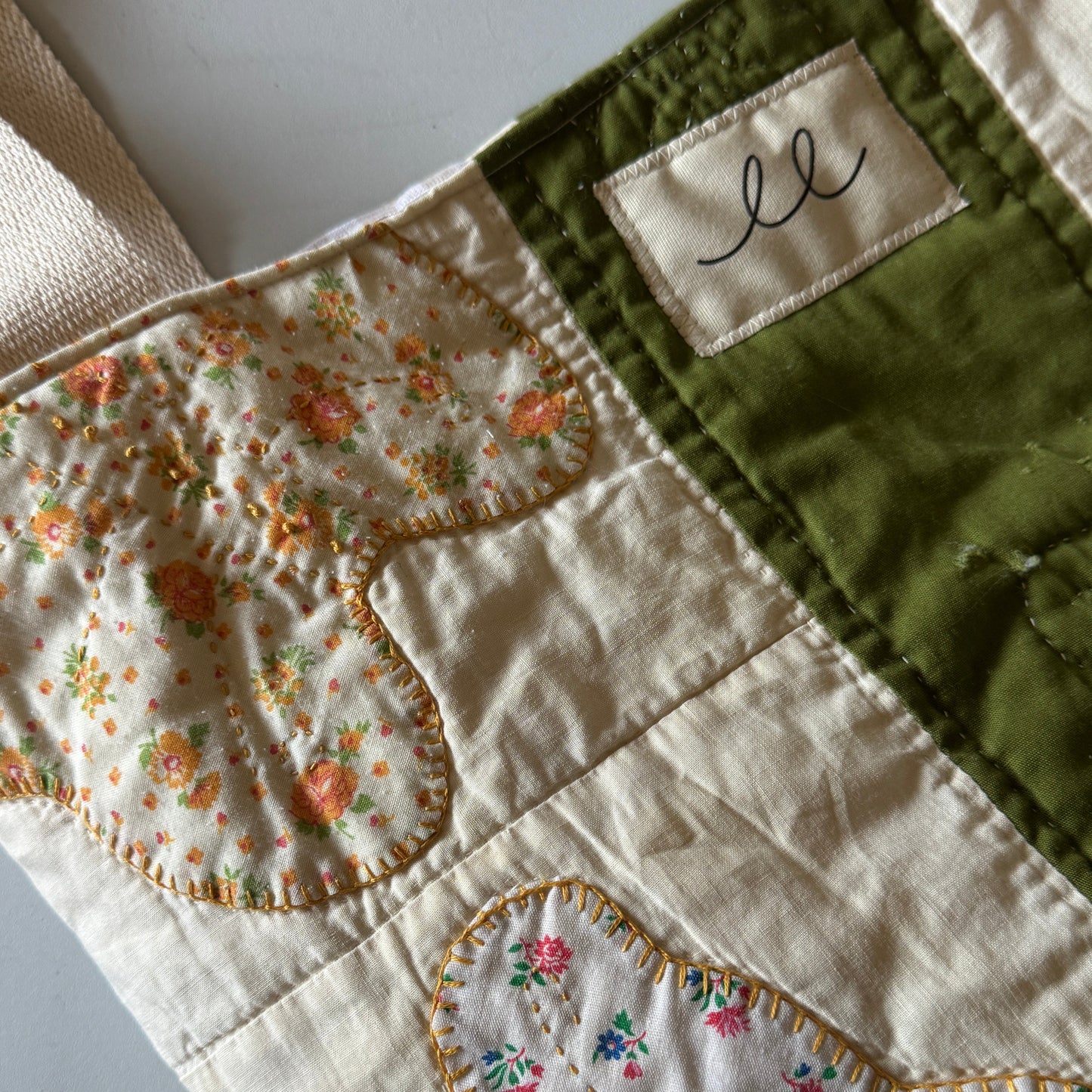 Butterfly Quilt Tote/Pouch Set