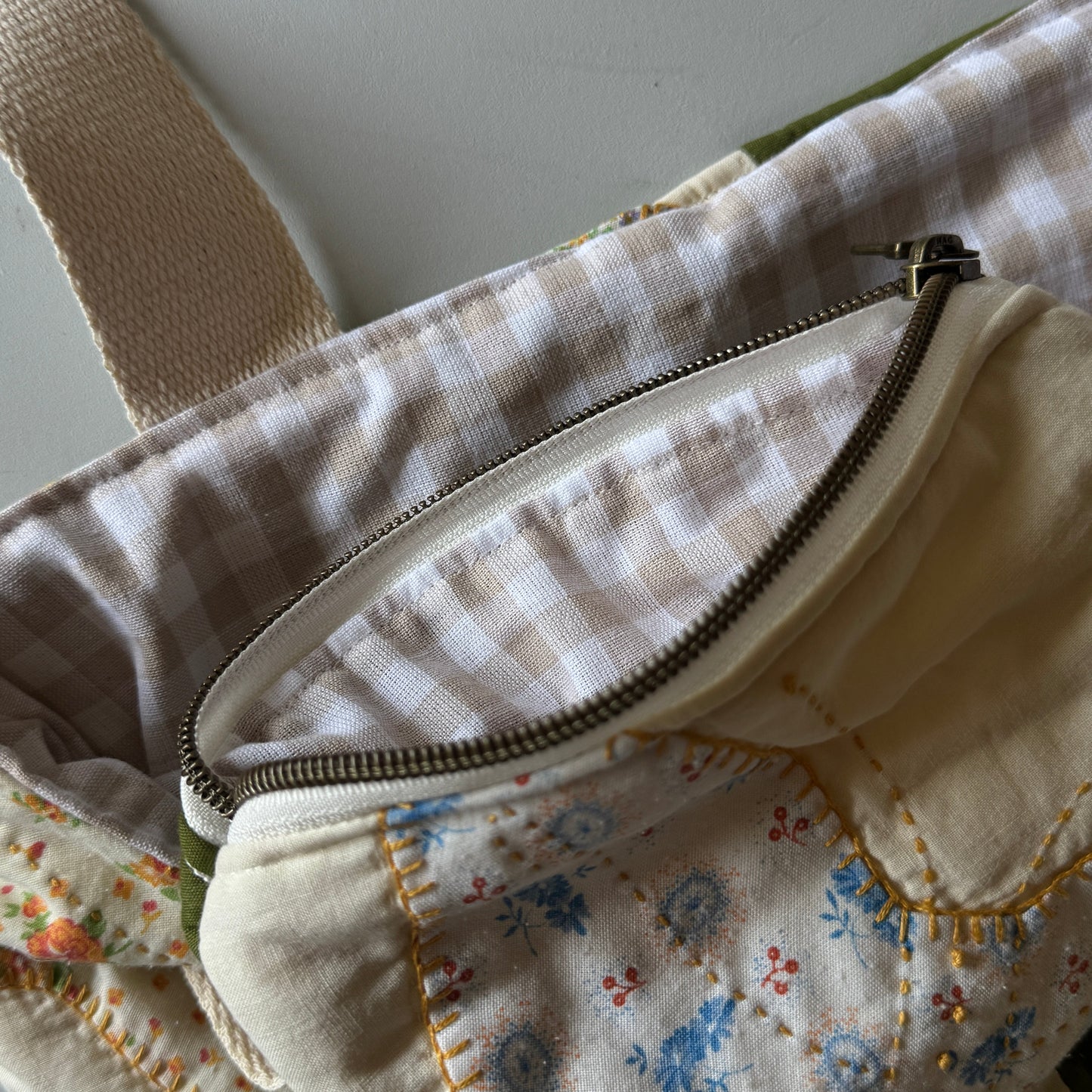 Butterfly Quilt Tote/Pouch Set