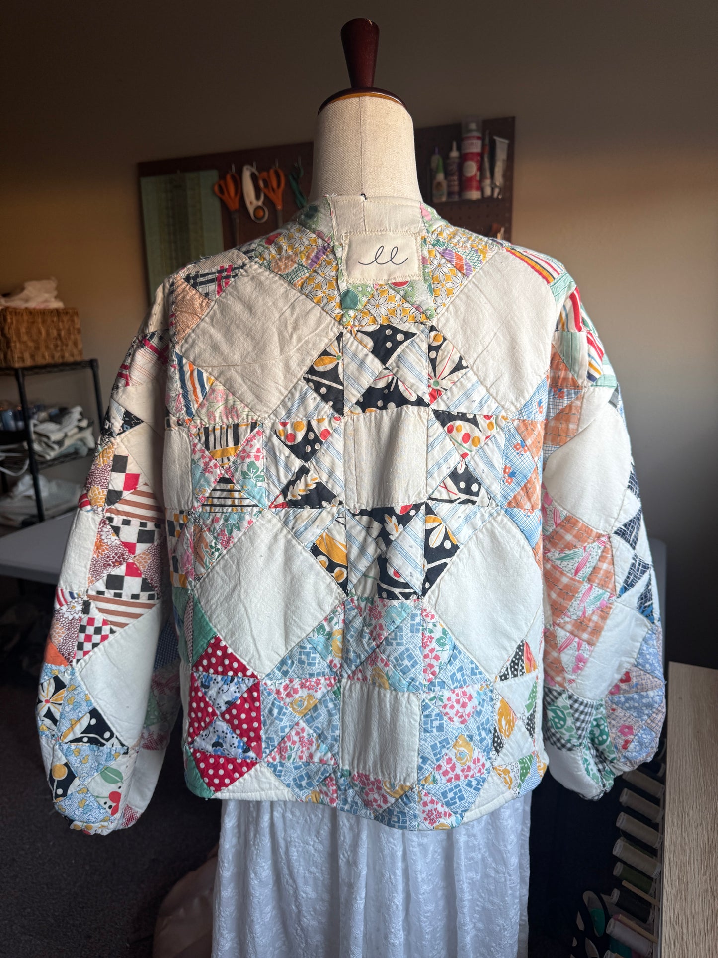 Monkey Wrench Quilt Jacket