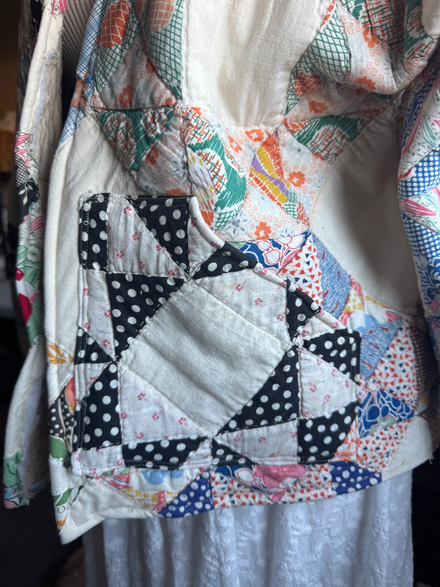 Monkey Wrench Quilt Jacket