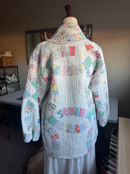 Faye Coat Butter Yellow Interior