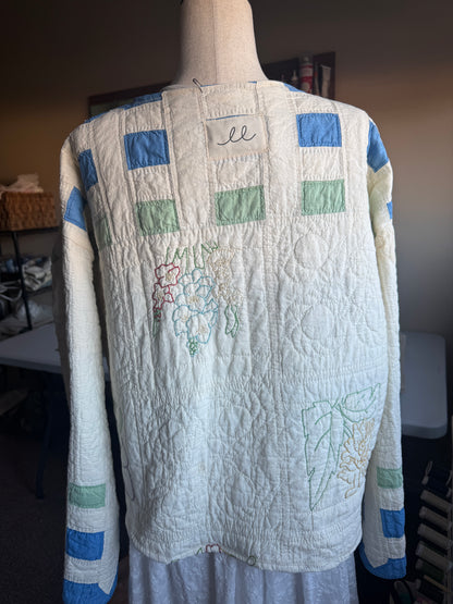 Garden Embroidered Quilt Jacket