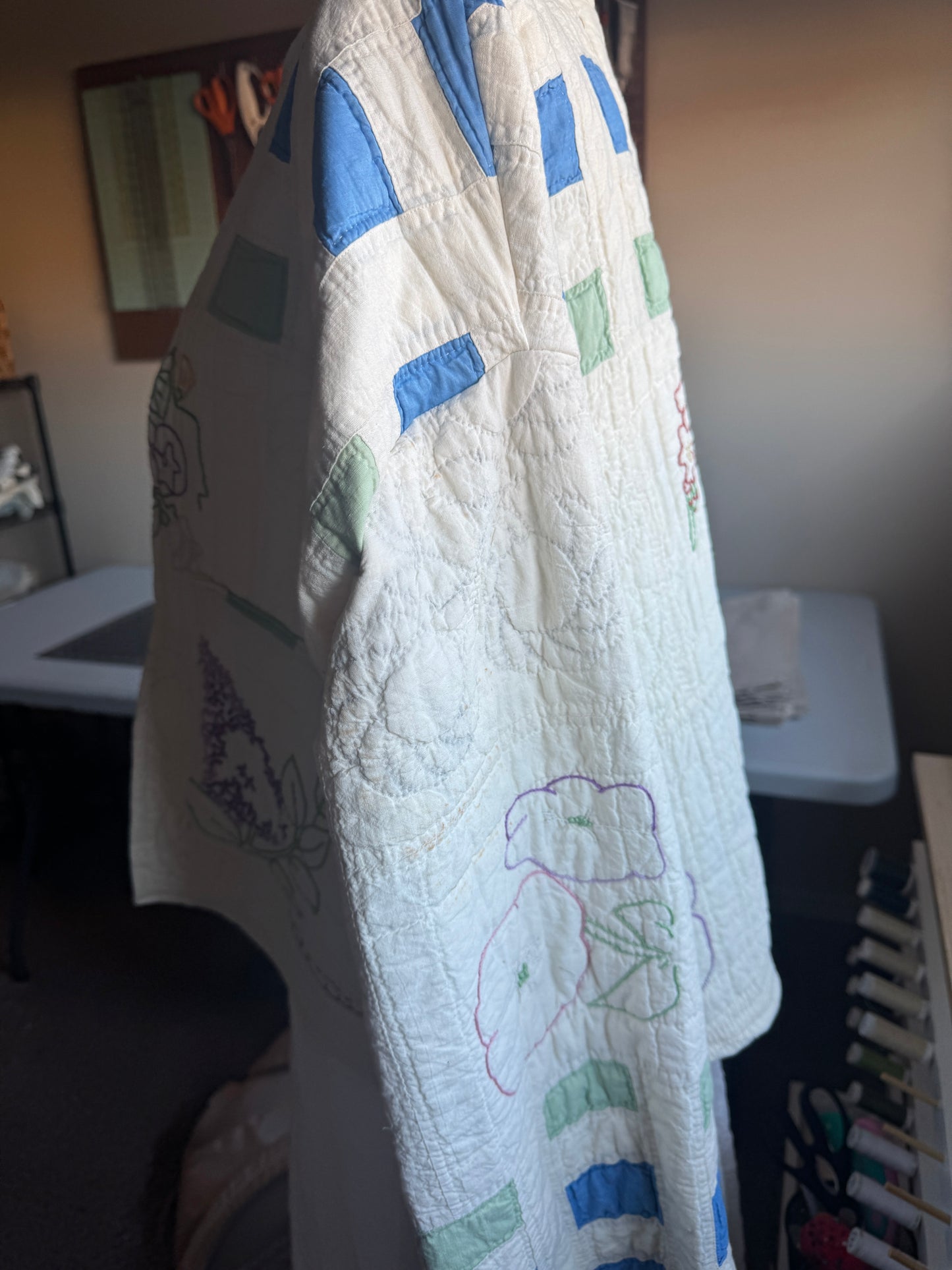 Garden Embroidered Quilt Jacket