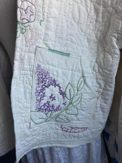Garden Embroidered Quilt Jacket