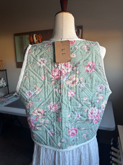 Reversible Sawtooth Quilt Vest