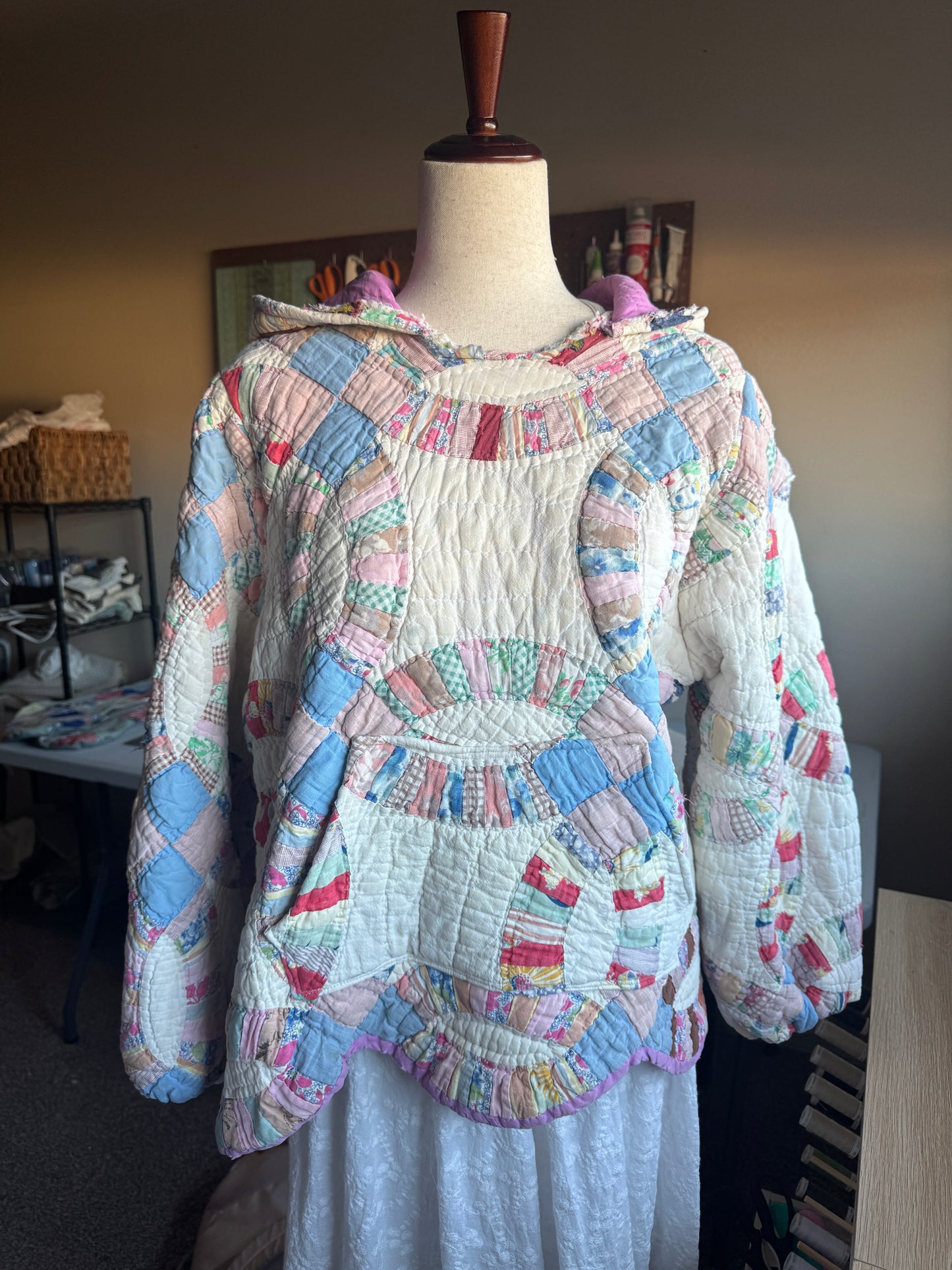 Double Wedding Ring Hoodie