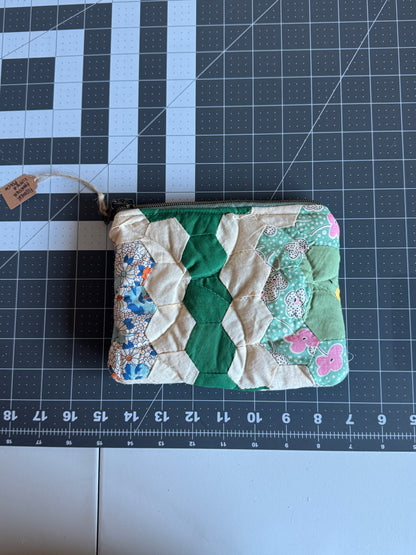 Grandmas Flower Garden Zipper Pouch