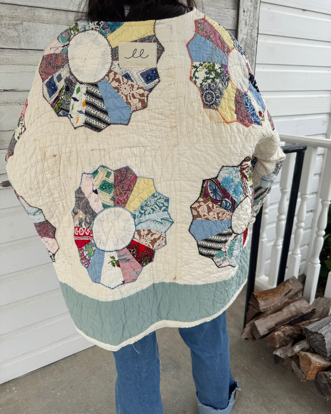 Dresden Plate Quilt Jacket