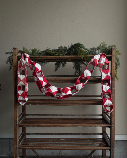 Antique Quilt Chain Garland