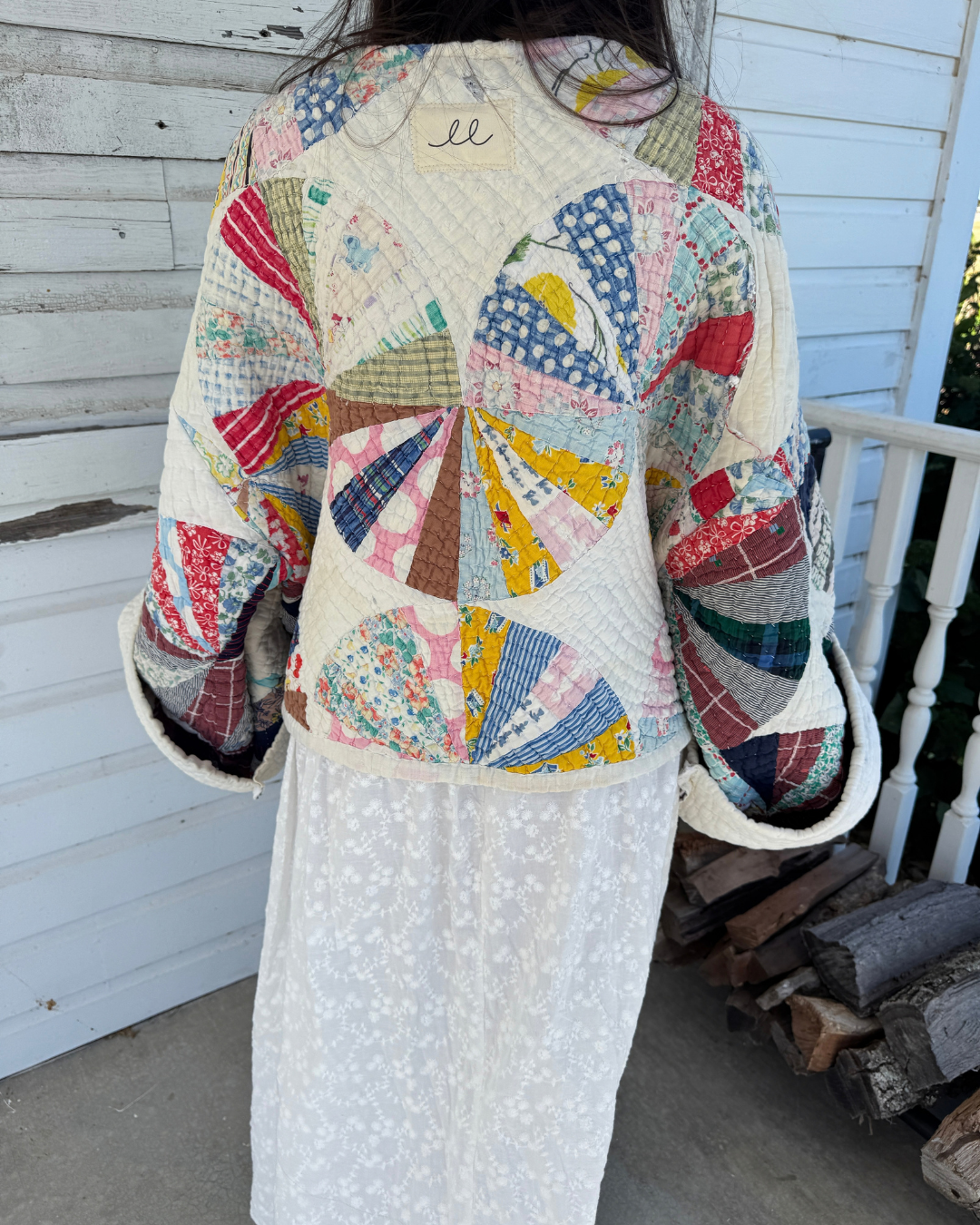 Crazy Snake Trail Quilt Jacket