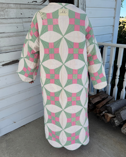 Nine Patch Quilt Duster