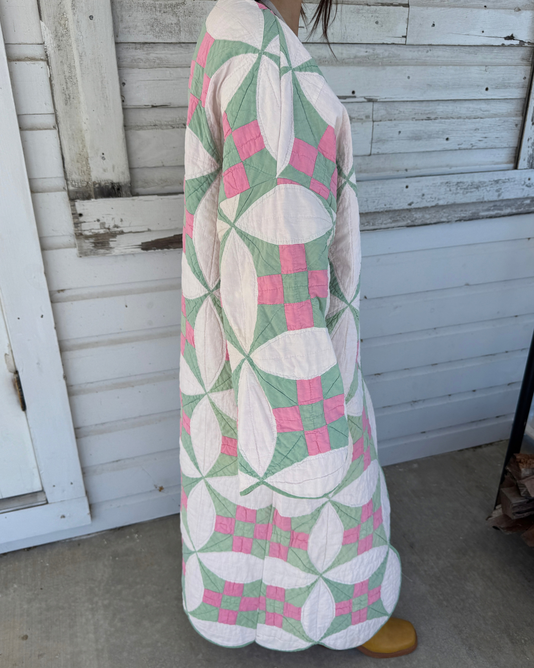 Nine Patch Quilt Duster