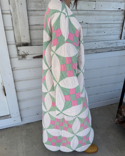 Nine Patch Quilt Duster