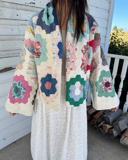 Grandmas Flower Garden Faye Coat