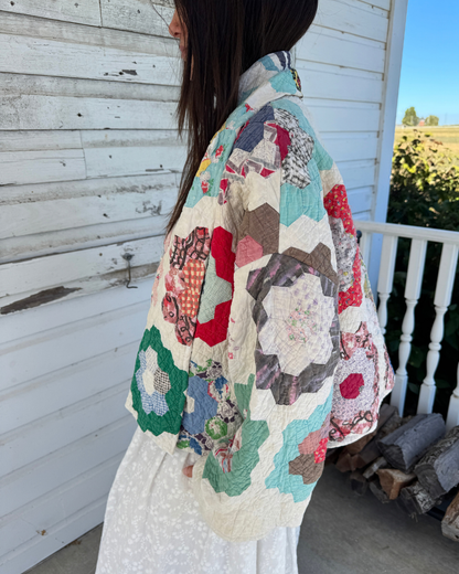 Grandmas Flower Garden Faye Coat