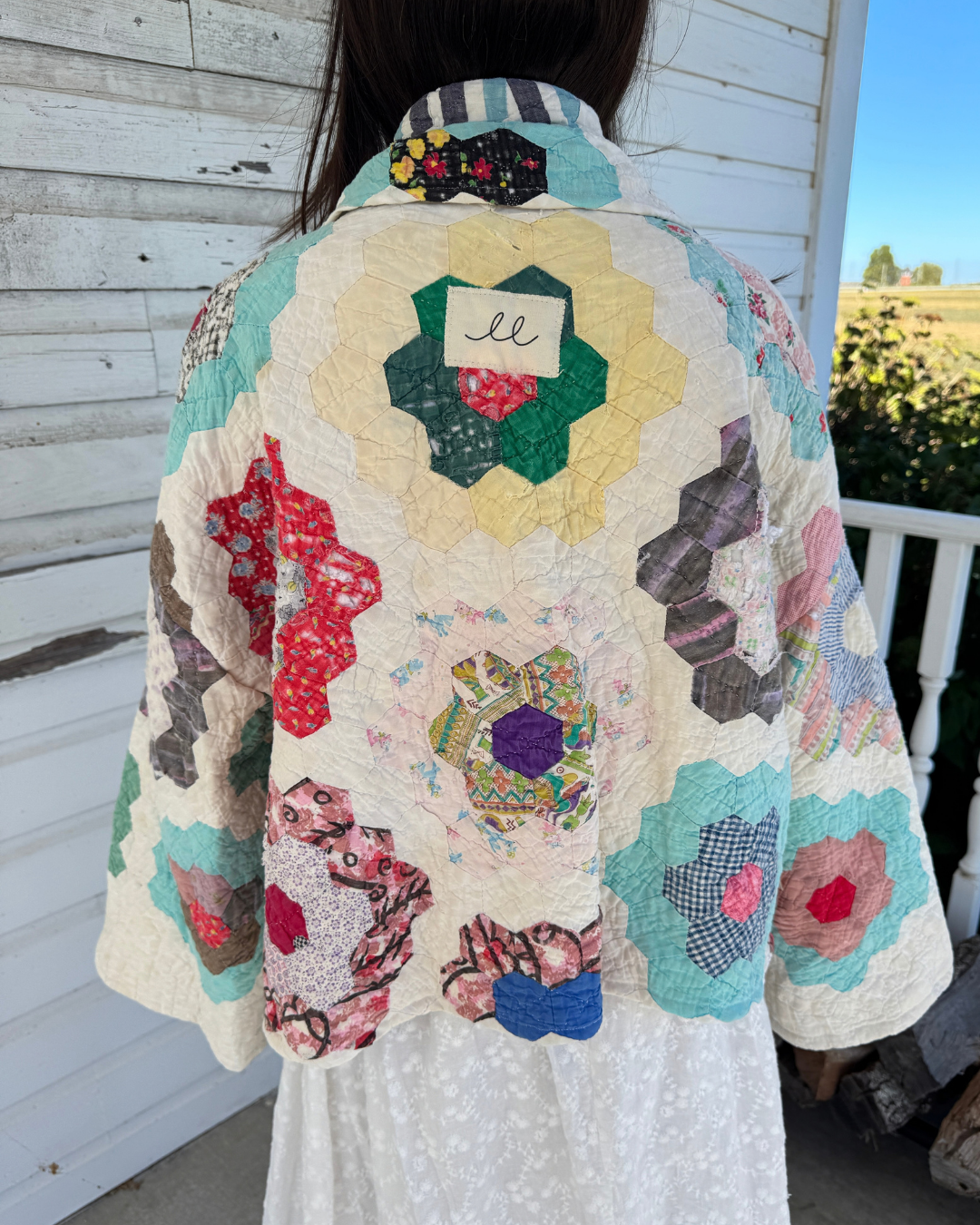 Grandmas Flower Garden Faye Coat