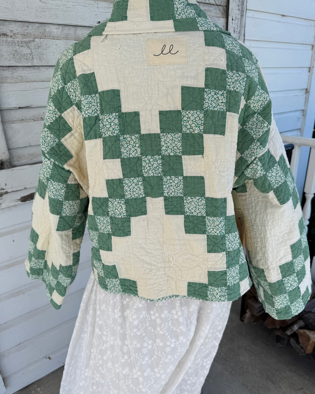 Green Irish Chain Faye Coat