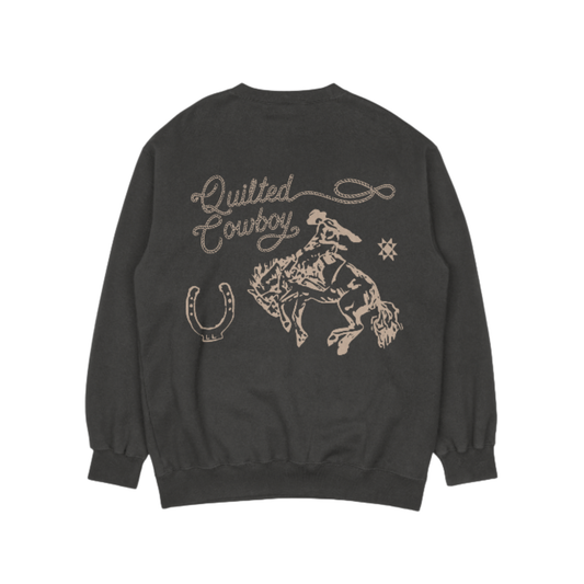 Quilted Cowboy Signature Crew