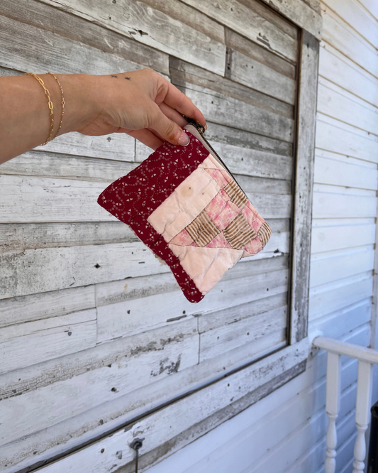 Quilt Zipper Pouch (05)